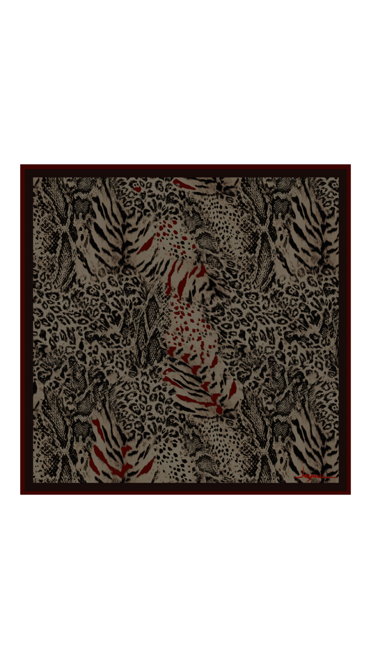 Creatura Nobile | 123x123 Alfa Silk Şal/Fular