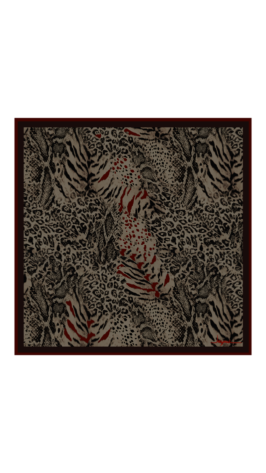 Creatura Nobile | 123x123 Alfa Silk Şal/Fular