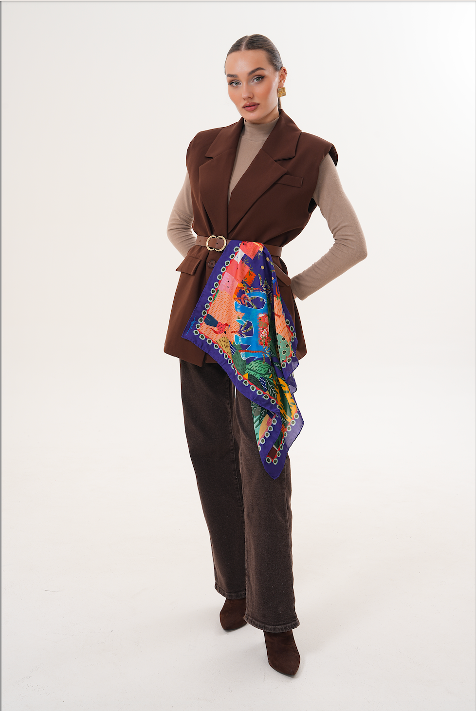 Villaggio nella Foresta 68x68 Fular