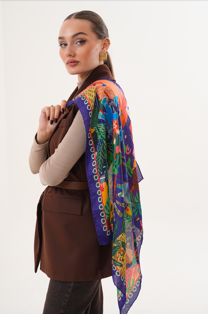 Villaggio nella Foresta 68x68 Fular