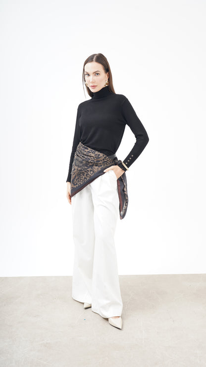 Creatura Nobile | 123x123 Alfa Silk Şal/Fular