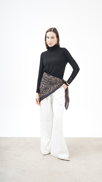 Creatura Nobile | 123x123 Alfa Silk Şal/Fular