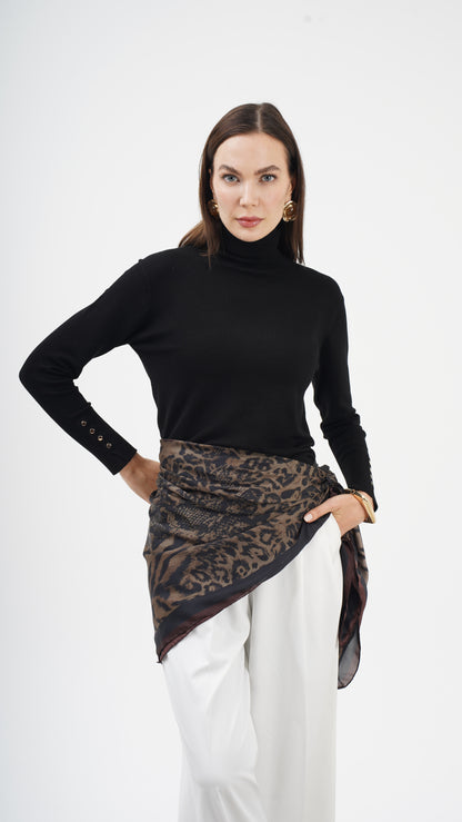 Creatura Nobile | 123x123 Alfa Silk Şal/Fular