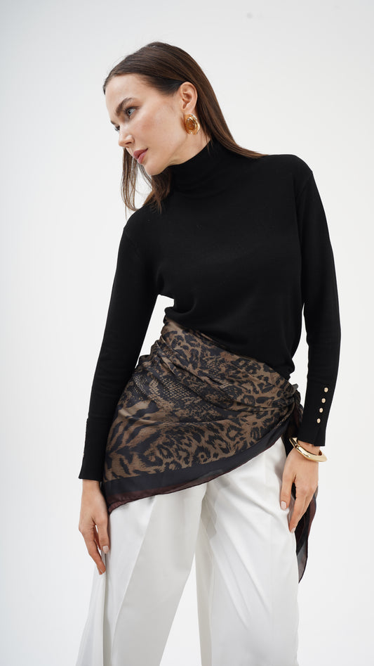 Creatura Nobile | 123x123 Alfa Silk Şal/Fular