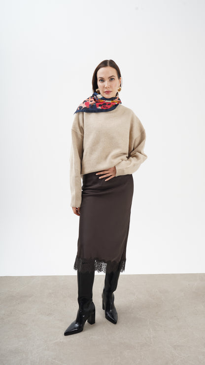 Vento Colorato 68x68 pastel boya desenli orta boy fular