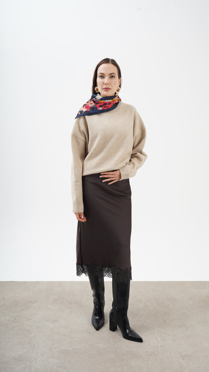 Vento Colorato 68x68 pastel boya desenli orta boy fular