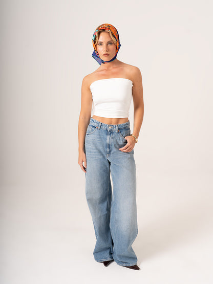 Festival d’Arte – Renkli Sanat Temalı Fular (68x68 cm)