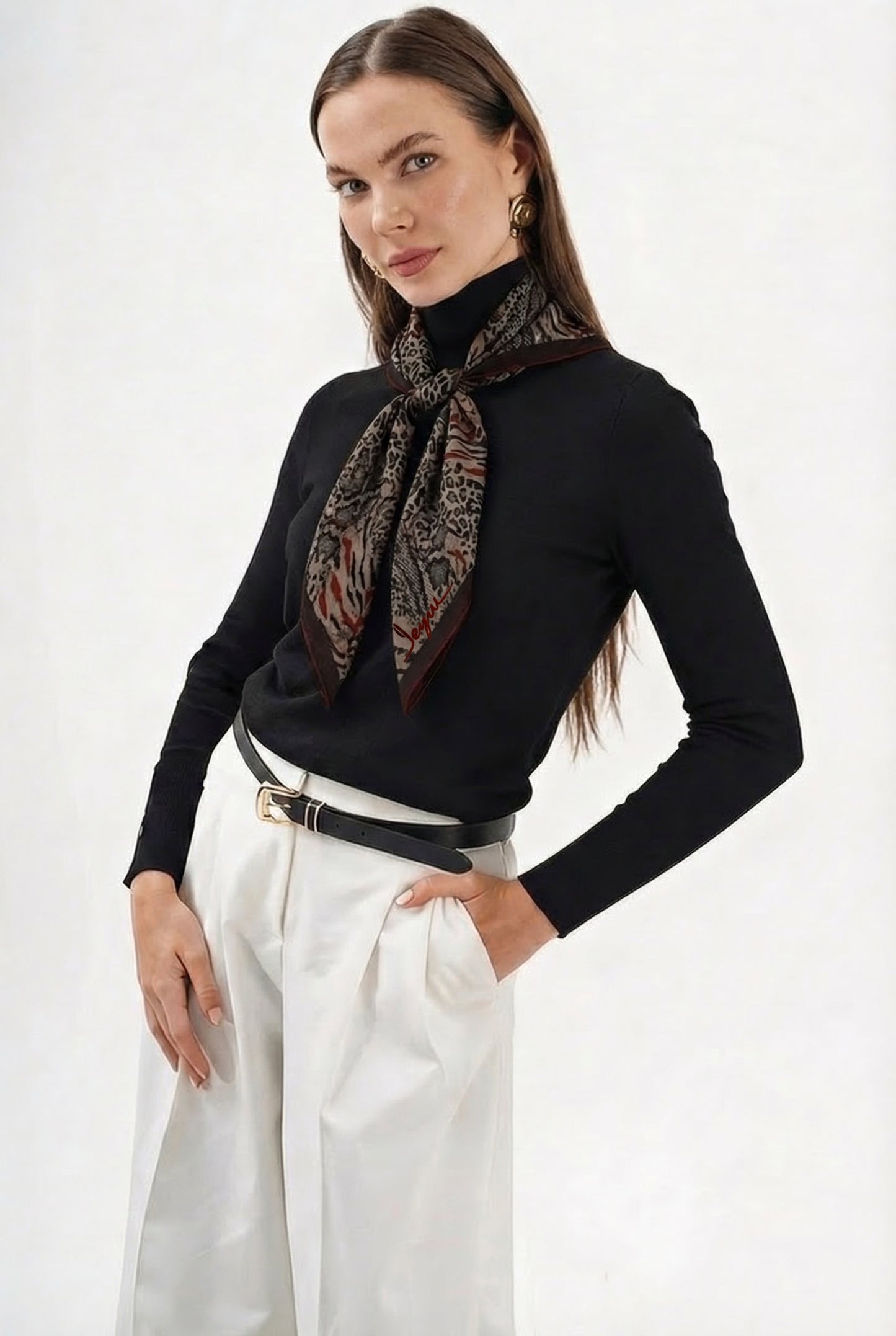 Creatura Nobile | 68x68 Alfa Silk Fular